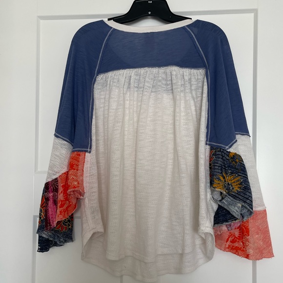 We the Free Friday Fever Thermal Fluted Sleeve Top - Picture 10 of 12